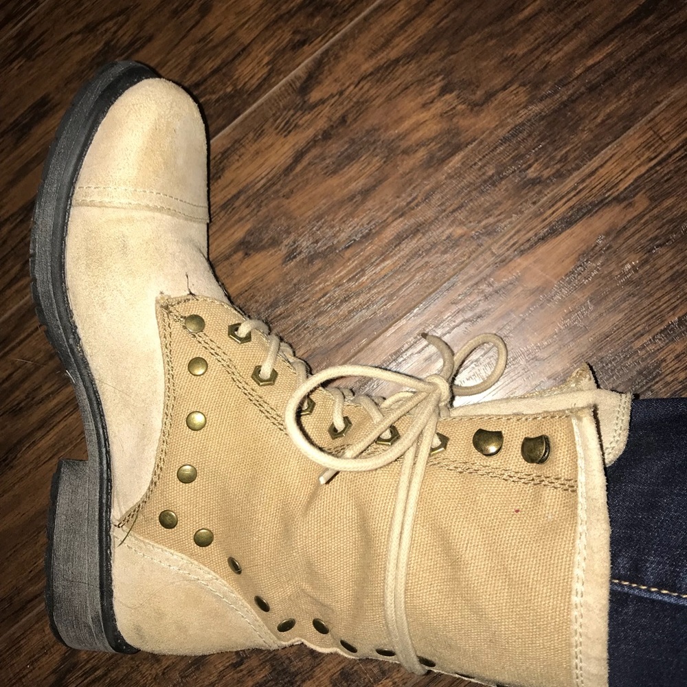 Roxy Surf Co. combat boots